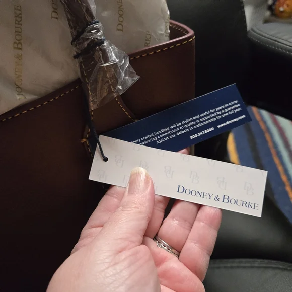 Dooney and Bourke Florentine Brinley Bag - Picture 5 of 8